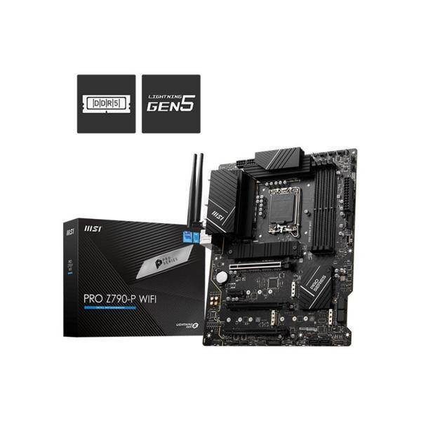 MSI PRO Z790-P WIFI DDR5 7000MHZ 1XHDMI 1XDP 4XM.2 USB 3.2 ATX 1700P (12. / 13. VE 14. NESİL İŞLEMCİ UYUMLU) - Image 1
