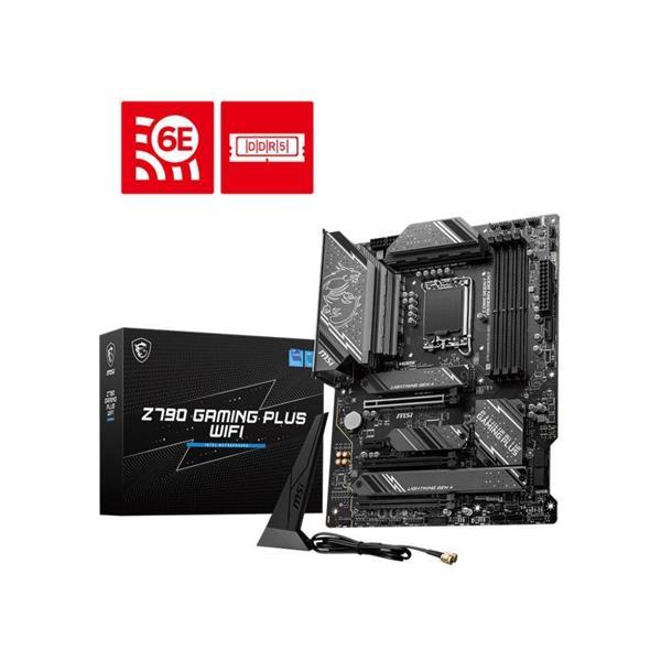 MSI Z790 GAMING PLUS WIFI DDR5 7200MHZ 1XHDMI 1XDP 4XM.2 USB 3.2 ATX 1700P (12. / 13. VE 14. NESİL İŞLEMCİ UYUMLU) - Image 1