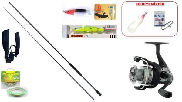 Remixon Double Black 270 cm 20–40 gr & Okuma Revenger RV-40 FD Spin Seti - Image 1