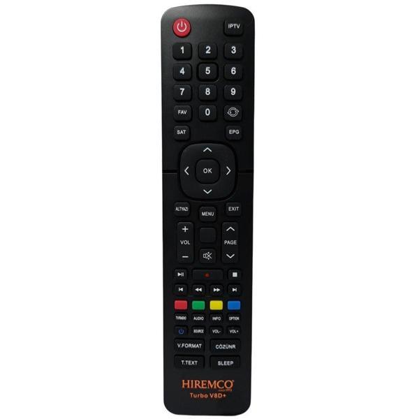 Hiremco Turbo V8 D+ Uydu Kumandası Orjinal - Image 1
