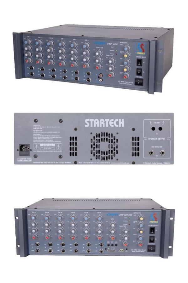 Startech Cooper Rev-400 USB 400 Watt Reverbli Cami Anfisi Mono Anfi - Image 1