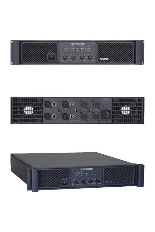 Startech Omcron Q-2000 4x500W 4 Çıkışlı Power Anfi - Image 1