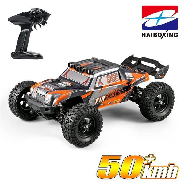 HAIBOXING RC 1/12 901 Firebolt 50+KM/H Sürat 4X4 Uzaktan Kumandalı RC Model Araba RTR Elektrik 4WD Offroad Truck Turuncu - Image 1