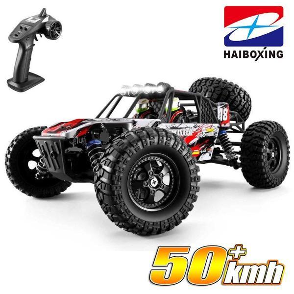 HAIBOXING RC 1/12 905 Twister 50+KMH Sürat 4X4 Uzaktan Kumandalı RC Model Araba RTR Elektrikli 4WD Offroad Truck Kırmızı - Image 1