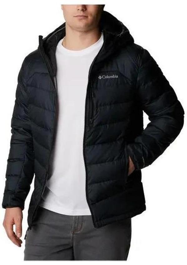 Columbia Porter Heights Hooded Down Erkek Siyah Kapüşonlu Outdoor Mont XO8564-010 - Image 1