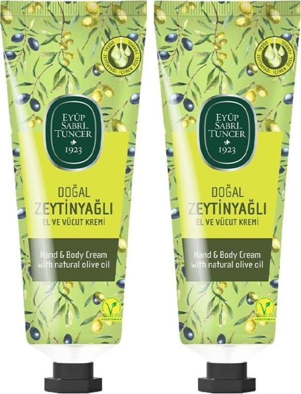 Eyüp Sabri Tuncer Doğal Zeytinyağlı El Ve Vücut Kremi 50 Ml X 2 - Image 1