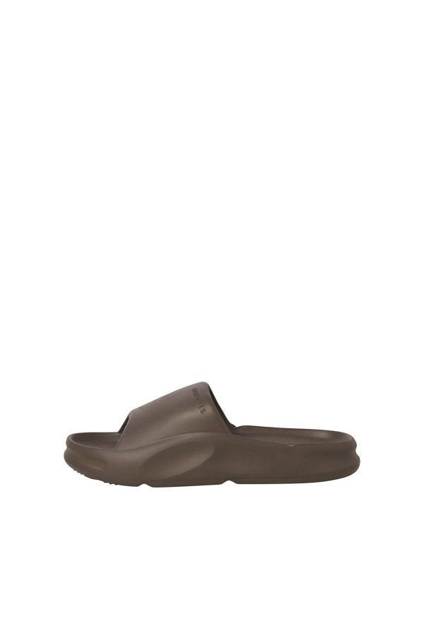 Jack&Jones Jack Jones Jfwstatus Moulded Slıder Noos Erkek Kahverengi Ayakkabı Sandalet Terlik 12251282 - Image 1