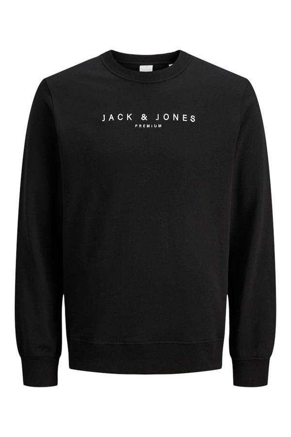 Jack&Jones Jprccjayson Siyah Erkek Sweatshirt 12283436 - Image 1