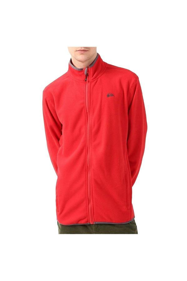 Quiksilver Mission Fz Erkek Kırmızı Polar Ceket Erkek Polar Ceket Eqyft03162 - Image 1