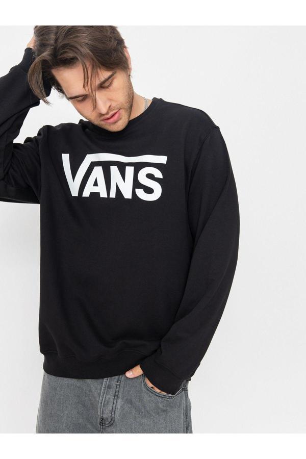 Vans Classıc Iıı Crew Erkek Siyah Sweatshirt Vn000Jsfblk1 - Image 1