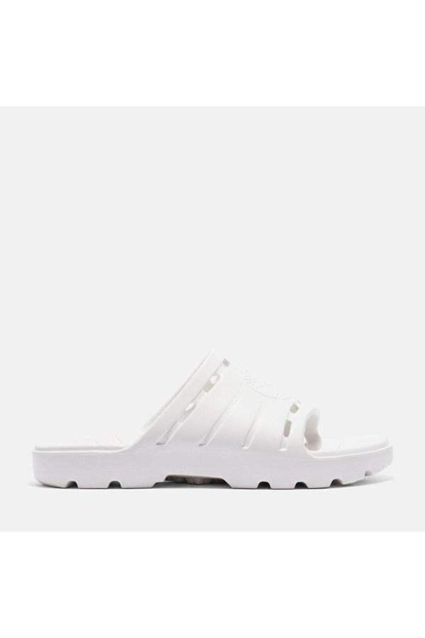 Timberland Get Outslide Slide Unisex Beyaz Terlik Tb0A5W751431 - Image 1