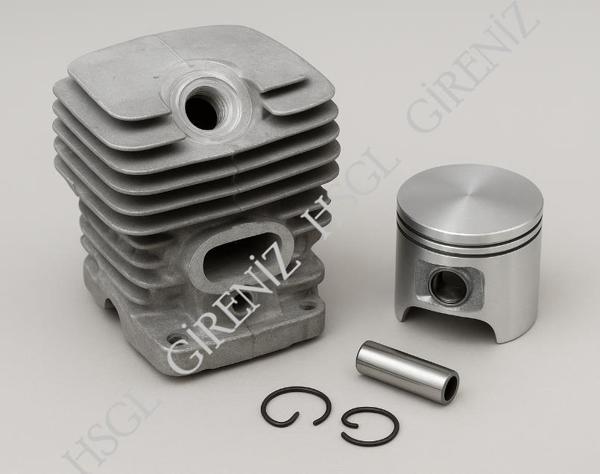 Hsgl Motorlu Testere Silindir ve Piston Seti  Stihl MS380  038 Uyumlu  52mm - Image 1