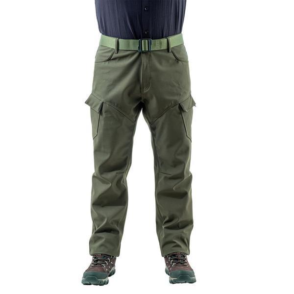 İçi Polarlı Softshell Pantolon - Su Rüzgar Geçirmez - Savage - Haki - Tactical Pantolon 54 - Image 1