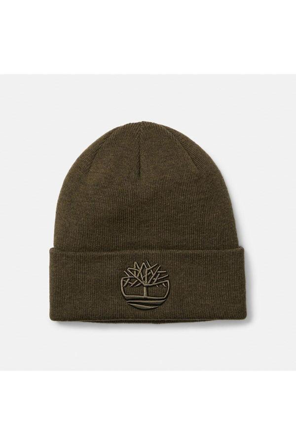 Timberland 3D Embroidery Beanie Erkek Yeşil Şapka Tb0A65Hpa581 - Image 1