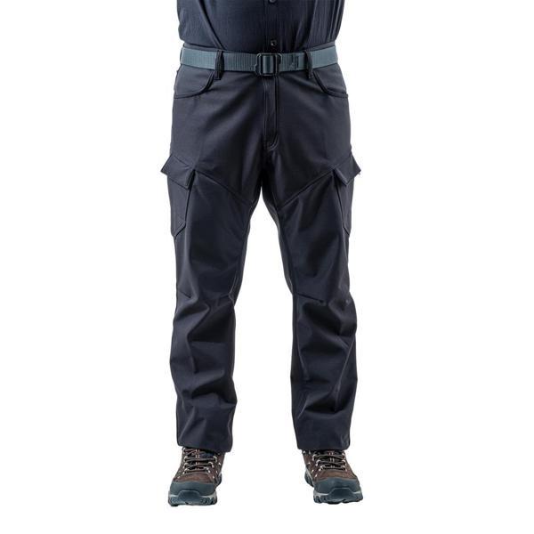 İçi Polarlı Softshell Pantolon - Su Rüzgar Geçirmez - Savage - Siyah - Tactical Pantolon 48 - Image 1