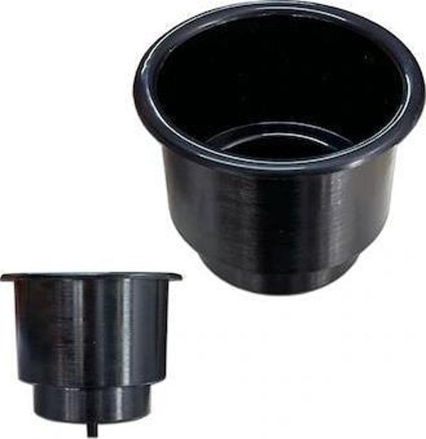 Sealux Bardaklık Gömme İçø6,5Cm Siyah - Image 1