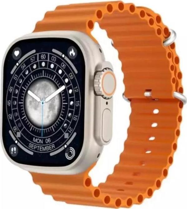 Schitec Hello 3 Watch Ultra Amoled Ekran Android İos Harmonyos Uyumlu Akıllı Saat Turuncu - Image 1