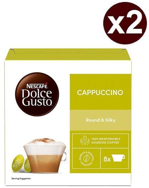 Nescafe Dolce Gusto Coffee Cappuccino 16 Kapsül x 2 Adet - Image 1