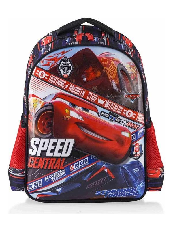 Cars Brick Speed Central Kırmızı Anaokulu Çantası 42186 - Image 1