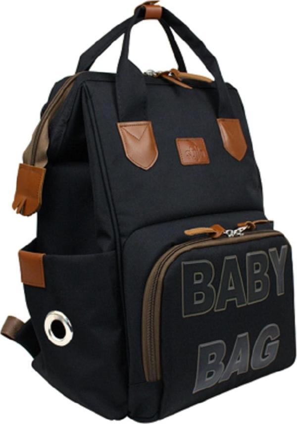 Stylo Monaco Baby Bag Baskılı Anne Bebek Bakım Sırt Çantası - Image 1