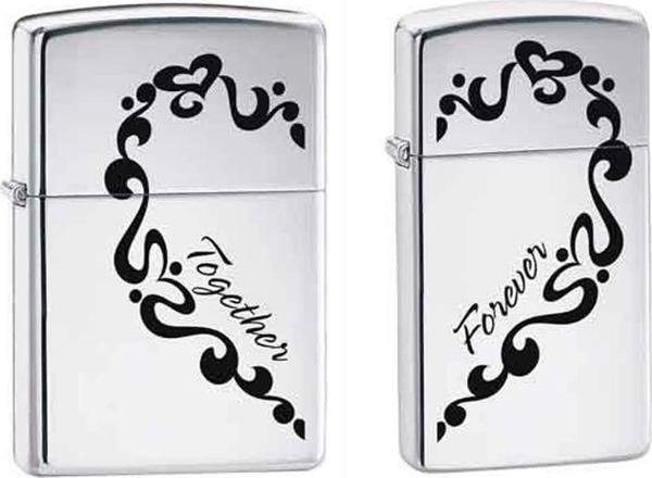 Zippo 0465 Together Forever Lighter 2'li Çakmak - Image 1