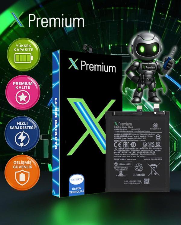 Xpremium Xiaomi Mi 13 (BP4G) Batarya – 4500 mAh Süper Yüksek Kapasiteli Güçlendirilmiş Pil - Image 1