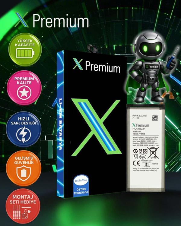 ​​Xpremium Samsung J6 SM-J600 Batarya Pil – 3000 mAh - Image 1