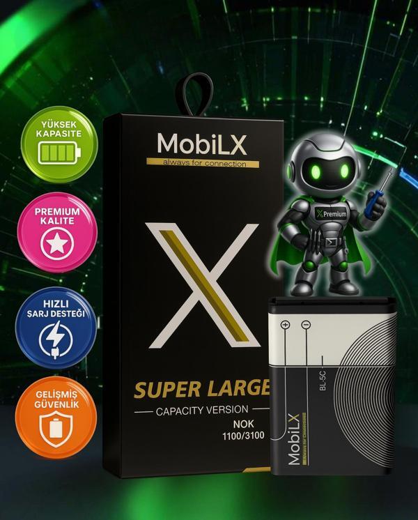 Xpremium Nokia BL-5C / 6230 / N70 / 6630 Batarya - Image 1
