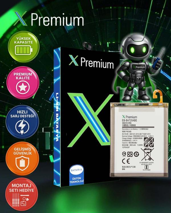 Xpremium Samsung A7 2018 SM-A750 Batarya Pil Süper Yüksek Kalite 3300 mAh - Image 1
