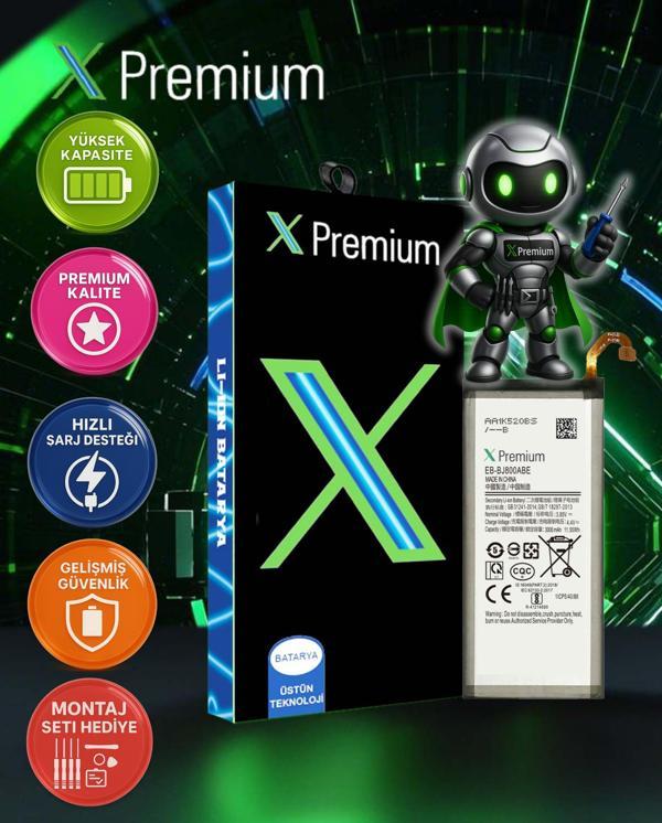 ​​Xpremium Samsung J8 SM-J800 Batarya Pil Süper Yüksek Kalite 3000 mAh - Image 1