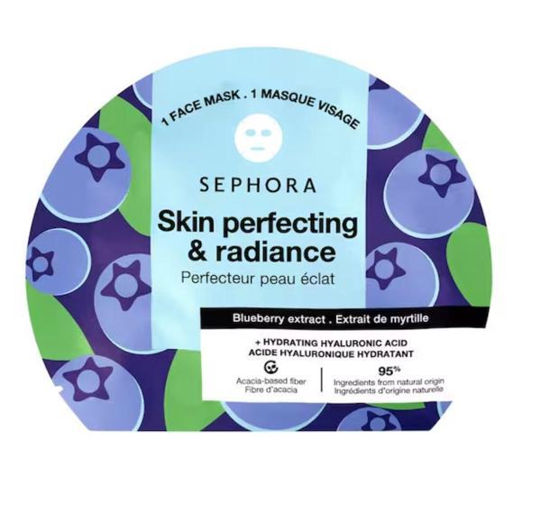 SEPHORA COLLECTION Fruit & Plant + Hyalurinc Acid Mask - Blueberry - Aydınlaştırıcı ve Mükemmelleşti - Image 1