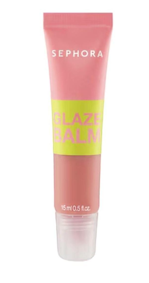 SEPHORA COLLECTION GLAZE BALM - Işıltılı parlaklık veren renkli dudak balsamı 01 - Image 1