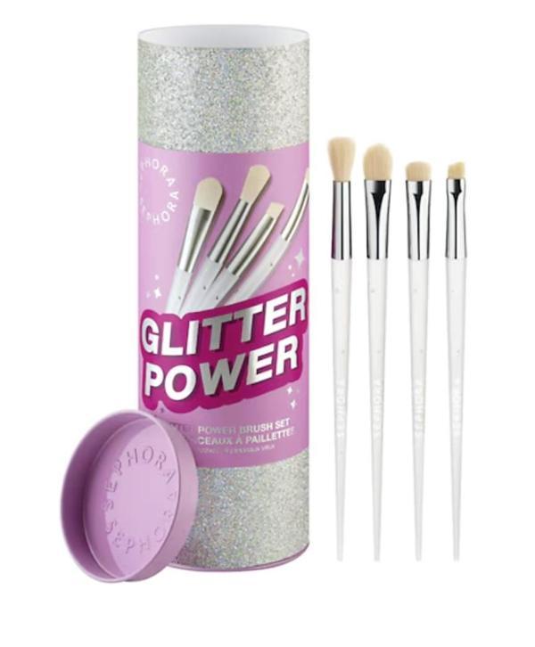 SEPHORA COLLECTION Glitter Power Brush Set - 4'lü Far Fırçası Seti - Image 1