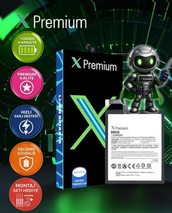 Xpremium Xiaomi Mi 8 Lite BM3J Batarya Pil – Süper Yüksek Kalite 3250 mAh - Image 1