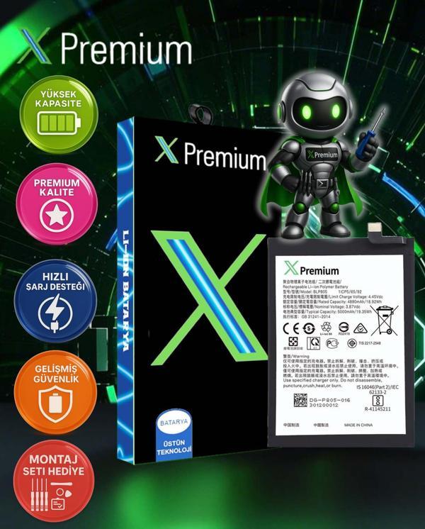 ​Xpremium Oppo A32 / A53 2020 / A16 / A54 / A53s 5G / A16s / A54s / A74 5G / A93 BLP805 Batarya Pil – Süper Yüksek Kalit - Image 1