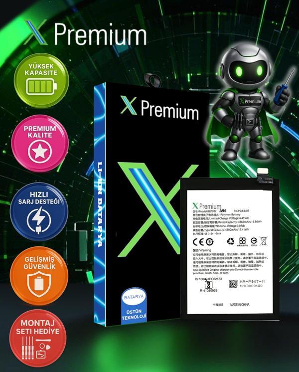 Xpremium  Oppo A96 Batarya Pil – Süper Yüksek Kalite 4500 mAh | BLP907 - Image 1
