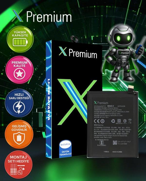 Xpremium Oppo Reno Z Batarya Pil – Süper Yüksek Kalite 4035 mAh | BLP717 - Image 1