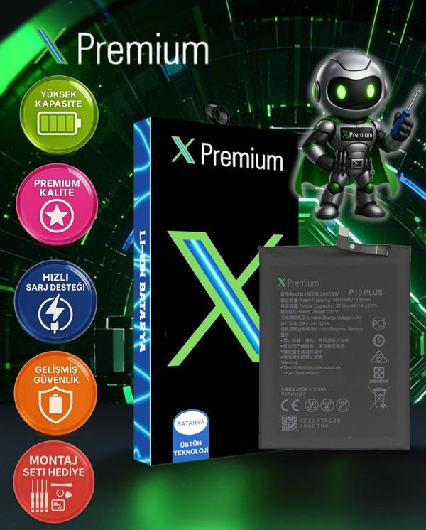 Xpremium Huawei Mate 20 Lite / Honor Play / Nova 3 / Nova 4 / P10 Plus Batarya Pil Süper Yüksek Kalite HB386589ECW - Image 1