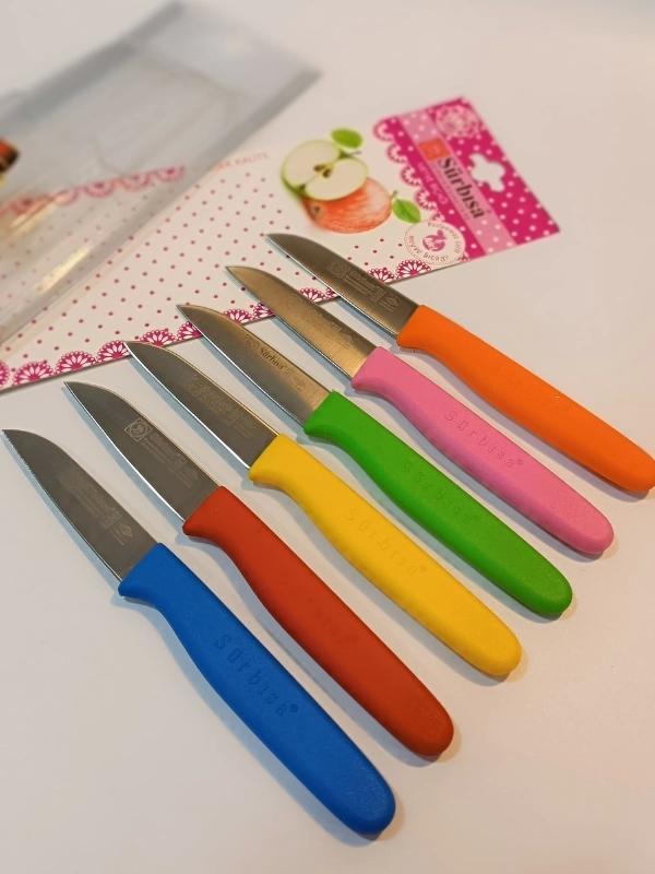 Çaylaravm Sürbısa 061007 Meyve Bıçağı 6 Lı Set Çok Renkli - Image 1