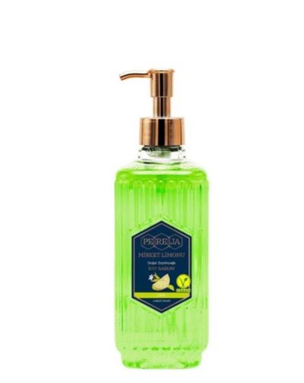 Pereja Misket Limonu Doğal Zeytinyağlı Sıvı Sabun 500 ml - Image 1