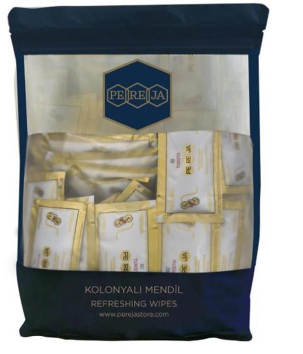 Pereja Limon Kolonyalı Mendil 7x12 50li - Image 1