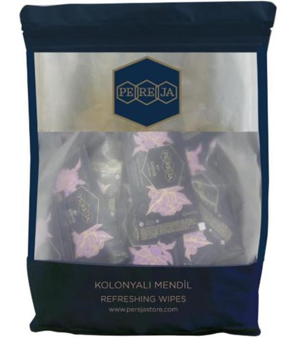 Pereja Kaşmir Kolonyalı Mendil 5x10 150li - Image 1
