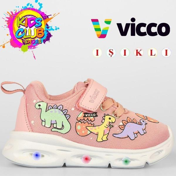 Vicco Dino Işıklı Ortopedik Çocuk Spor Ayakkabı - Image 1