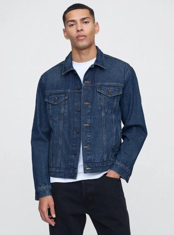 Gap V-New Denim Icon Jacket - Lıght 722736000 Icon Denim Ceket Erkek Kot Ceket - Image 1
