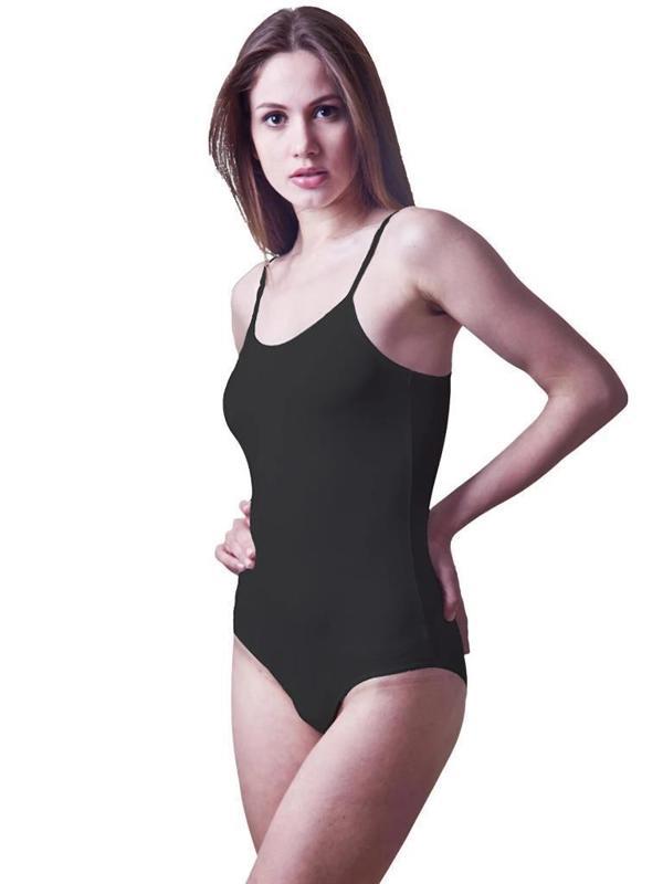 6 Adet Dono Bayan Likralı İp Askılı Çıtçıtlı Body 2310 - Image 1