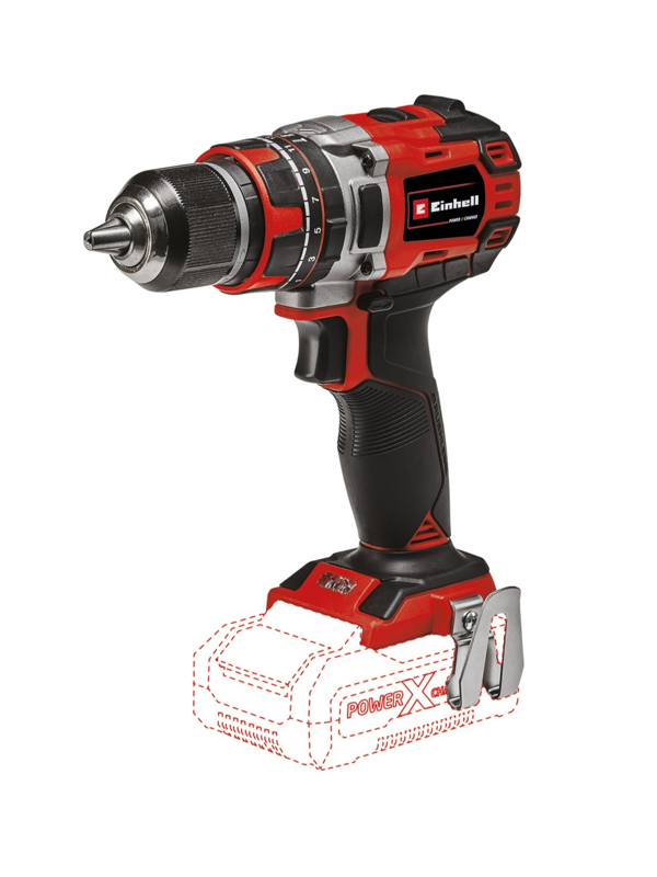 Einhell TE-CD 18/50 Li-i BL Çift Akülü 2.5 Ah Akülü Darbeli Matkap - Image 1