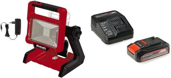 Einhell TE-CL 18/2000 LiAC - Solo, LED Aydınlatma ve Einhell 18V 2,5 Ah PXC Starter Kit (Başlangıç S - Image 1