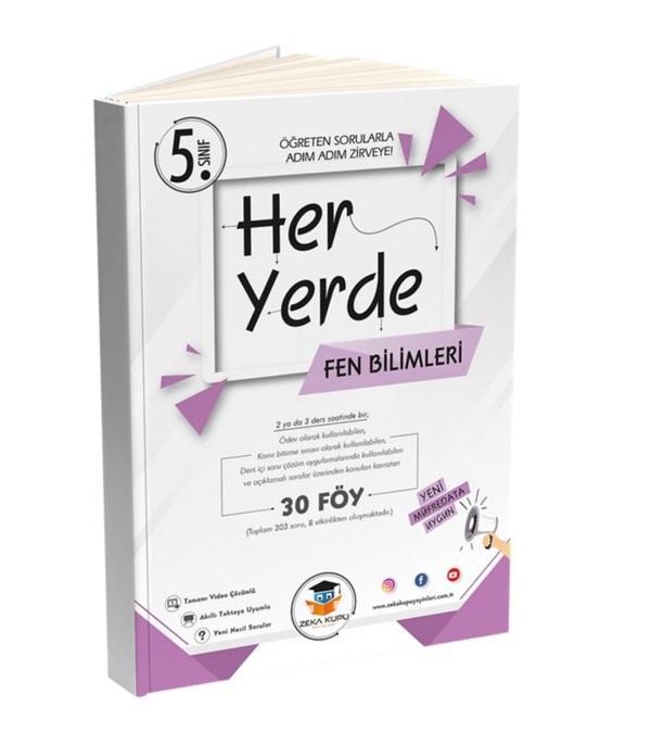Zeka Küpü Yayınları 5. Sınıf  Her Yerde Fen Bilimleri Soru Föyleri - Zeka Küpü Yayınları - Image 1