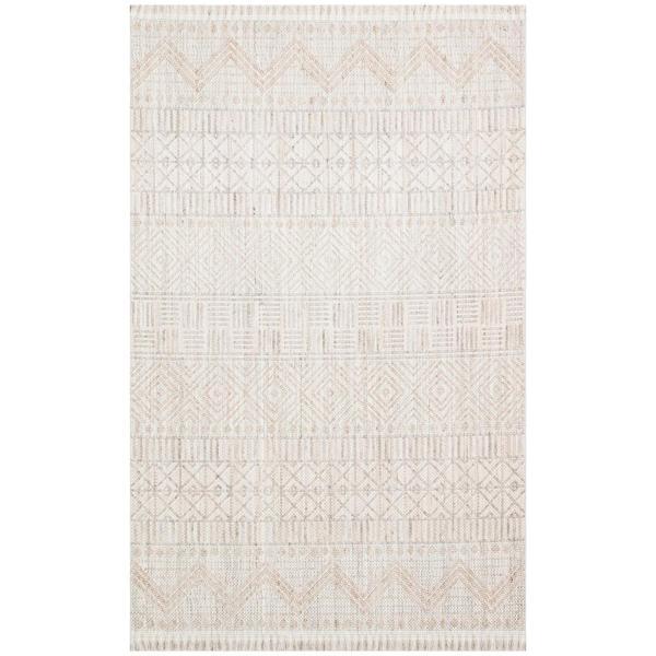 Hoom Rugs Mikanos CZY 02 Grey Beige Hav Vermez Yıkanabilir Modern Halı - Image 1