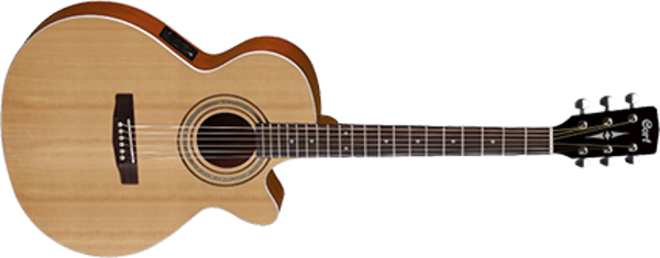 SFX-MEOP İnce Kasa Mat Naturel Elektro Akustik Gitar - Image 1